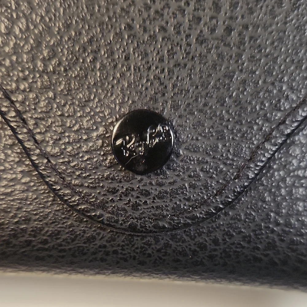 Ray-Ban Black Textured‎ Glasses Case